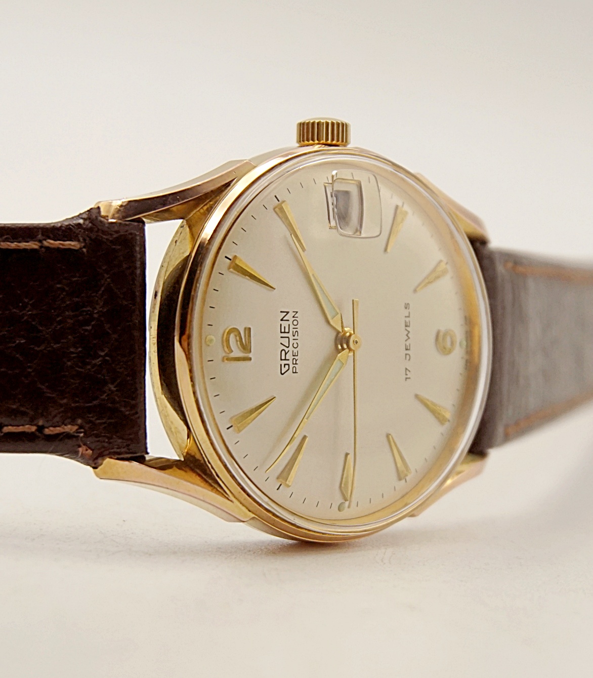 นาฬิกาเก่า GRUEN ไขลาน