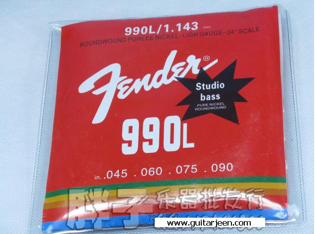 สายเบส fender ชุด4สาย 990L