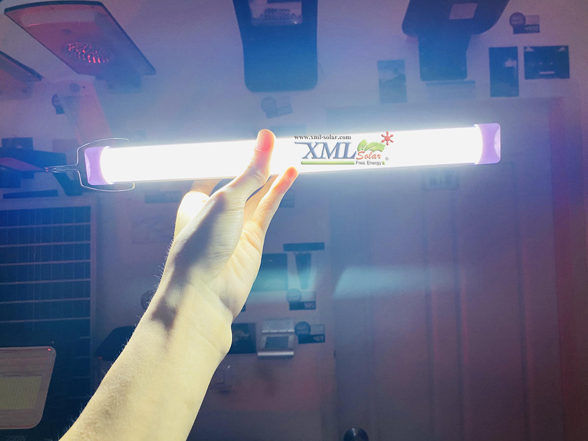 หลอดไฟโซล่าเซลล์อเนกประสงค์ 5W. (Indoor)