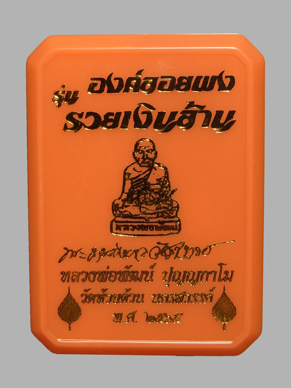 องค์ลอยผง รุ่นรวยเงินล้าน หลวงพ่อพัฒน์ ปี2565