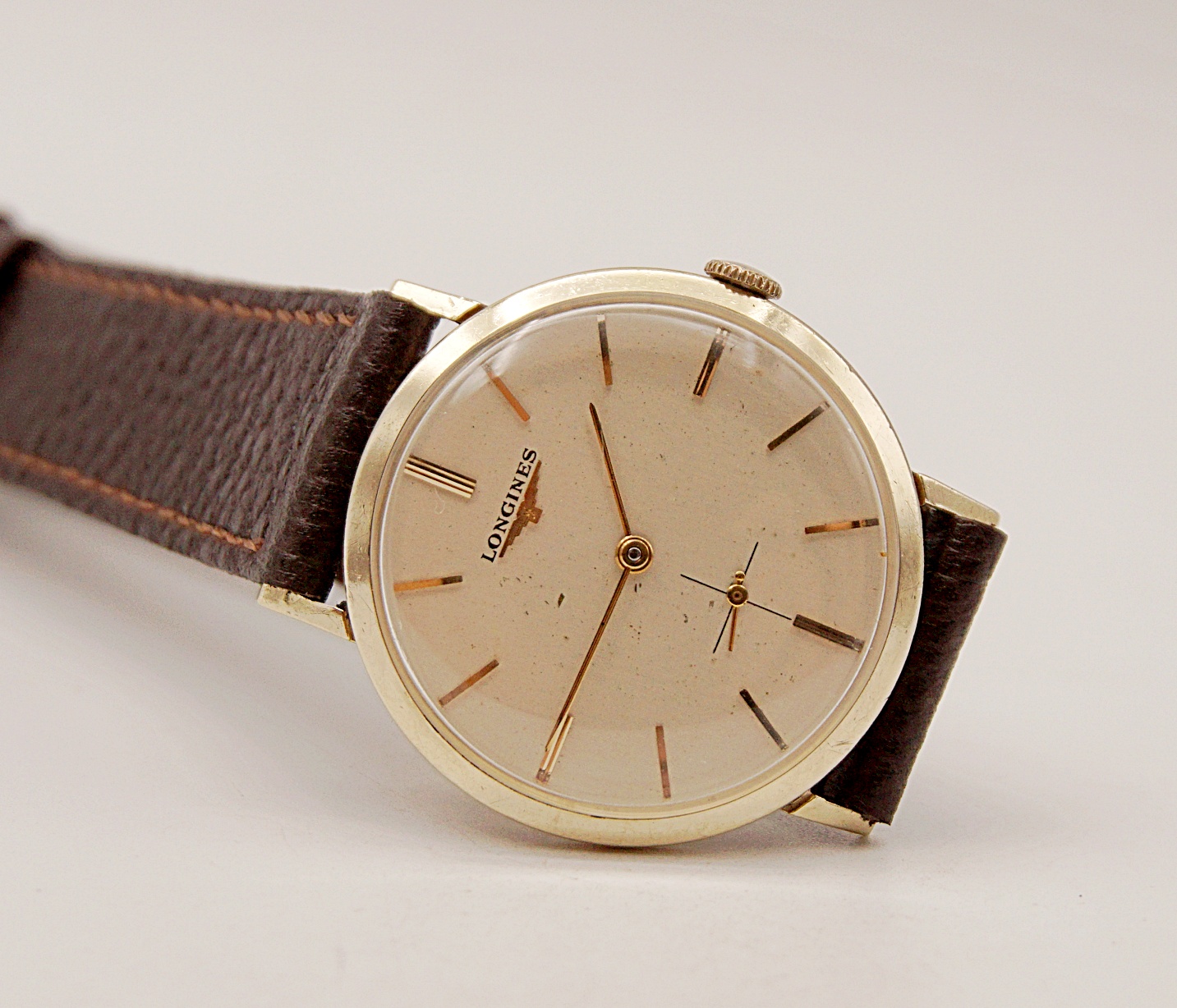 นาฬิกาเก่า LONGINES ไขลานสองเข็มครึ่ง