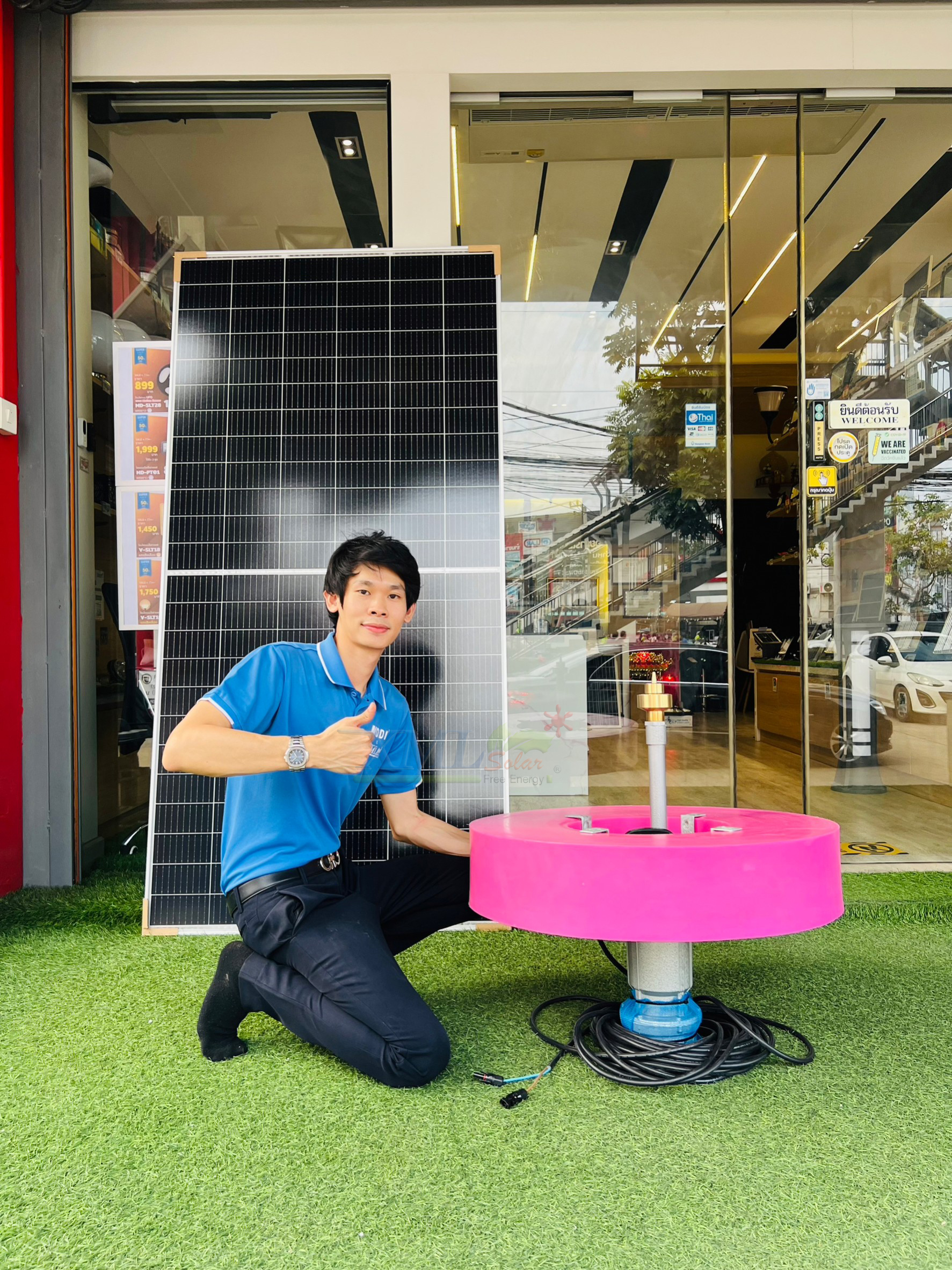 ปั๊มน้ำพุช้างพ่นน้ำ รุ่น Mini series