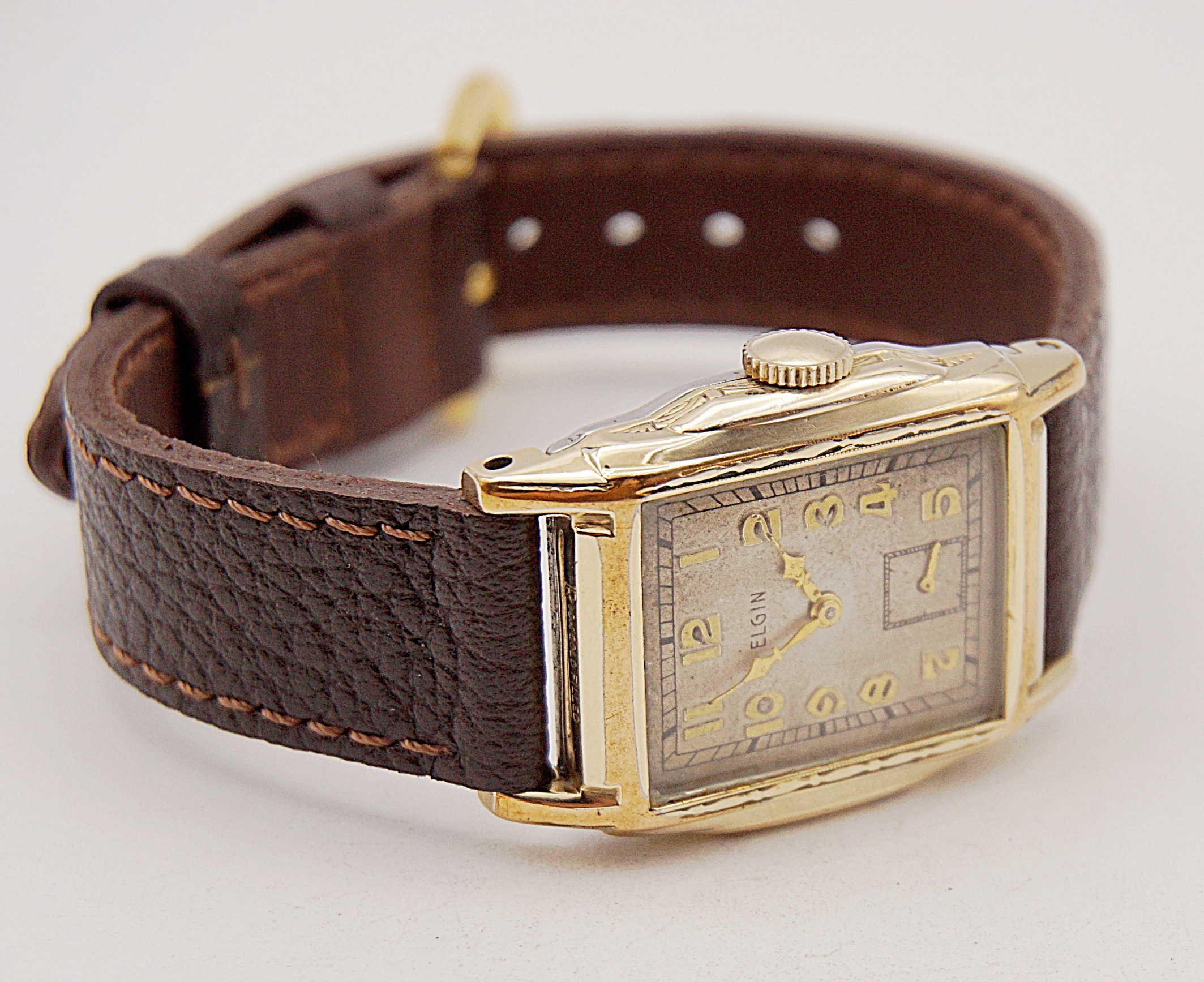 นาฬิกาเก่า ELGIN ไขลานสองเข็มครึ่ง