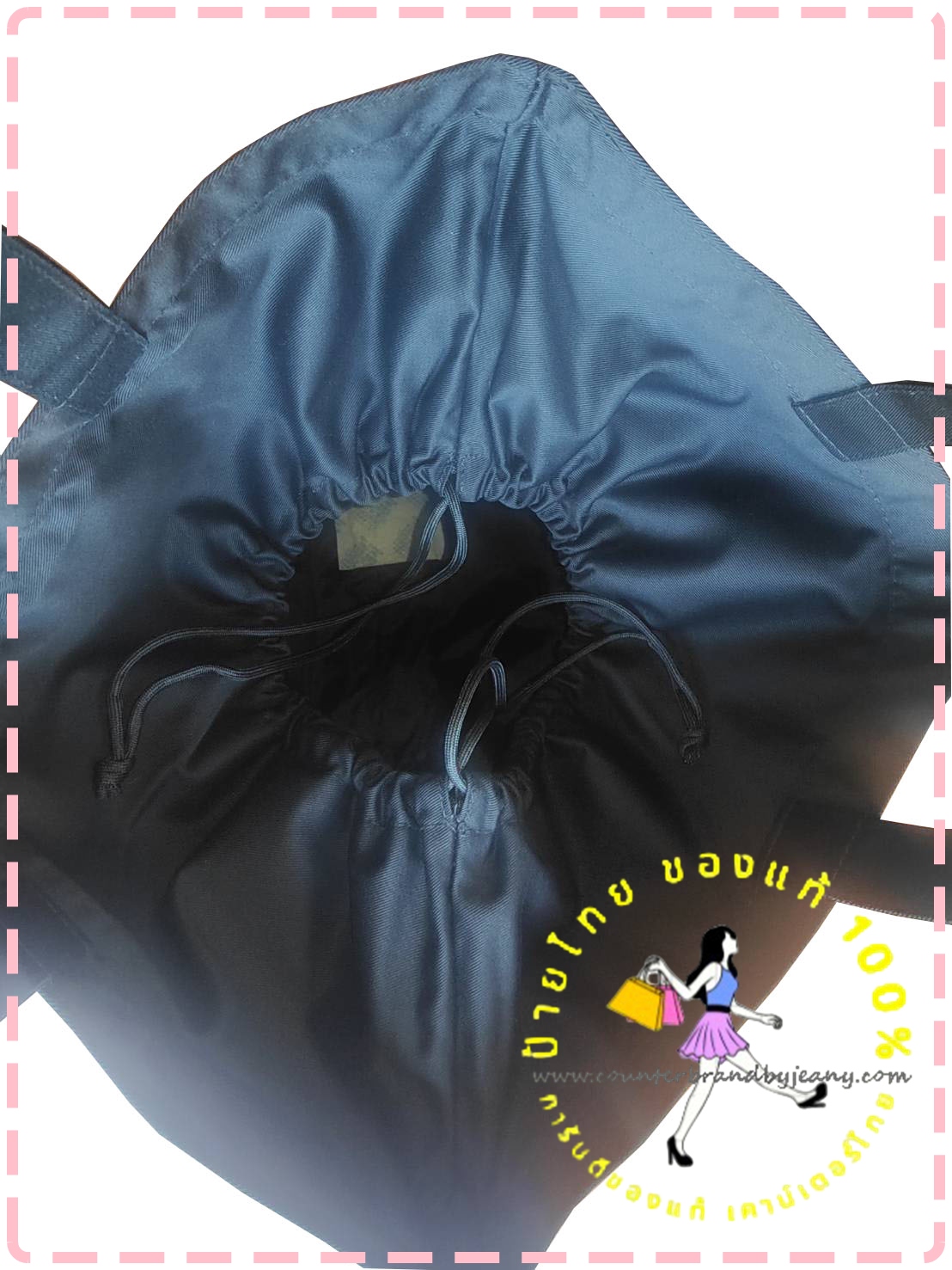 KIEHL'S Black Canvas Tote Bag (พร้อมส่ง)