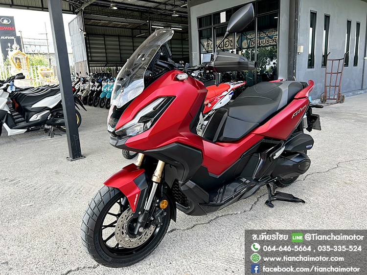 ★ฟรีดาวน์★ADV350 ปี67 สีแดง วิ่งเพียง 7000 กิโล ชุดสีสวยเป๊ะ เหมือนใหม่มาก เครื่องเดิมแน่น เครื่องแรงเร้าใจ ราคา 149,000
