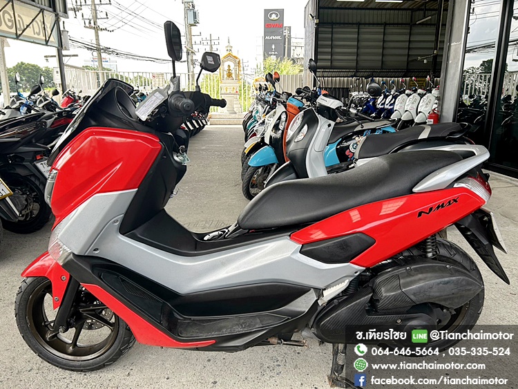 ★ดาวน์8,000★NMAX ปี60 สีแดง เครื่องเดิมๆ ชุดสีใหม่สวยเป๊ะ เครื่องแน่น เครื่องดี ศูนย์ดี รถพร้อมใช้งาน ราคา 43,900 (ตามสภาพ)
