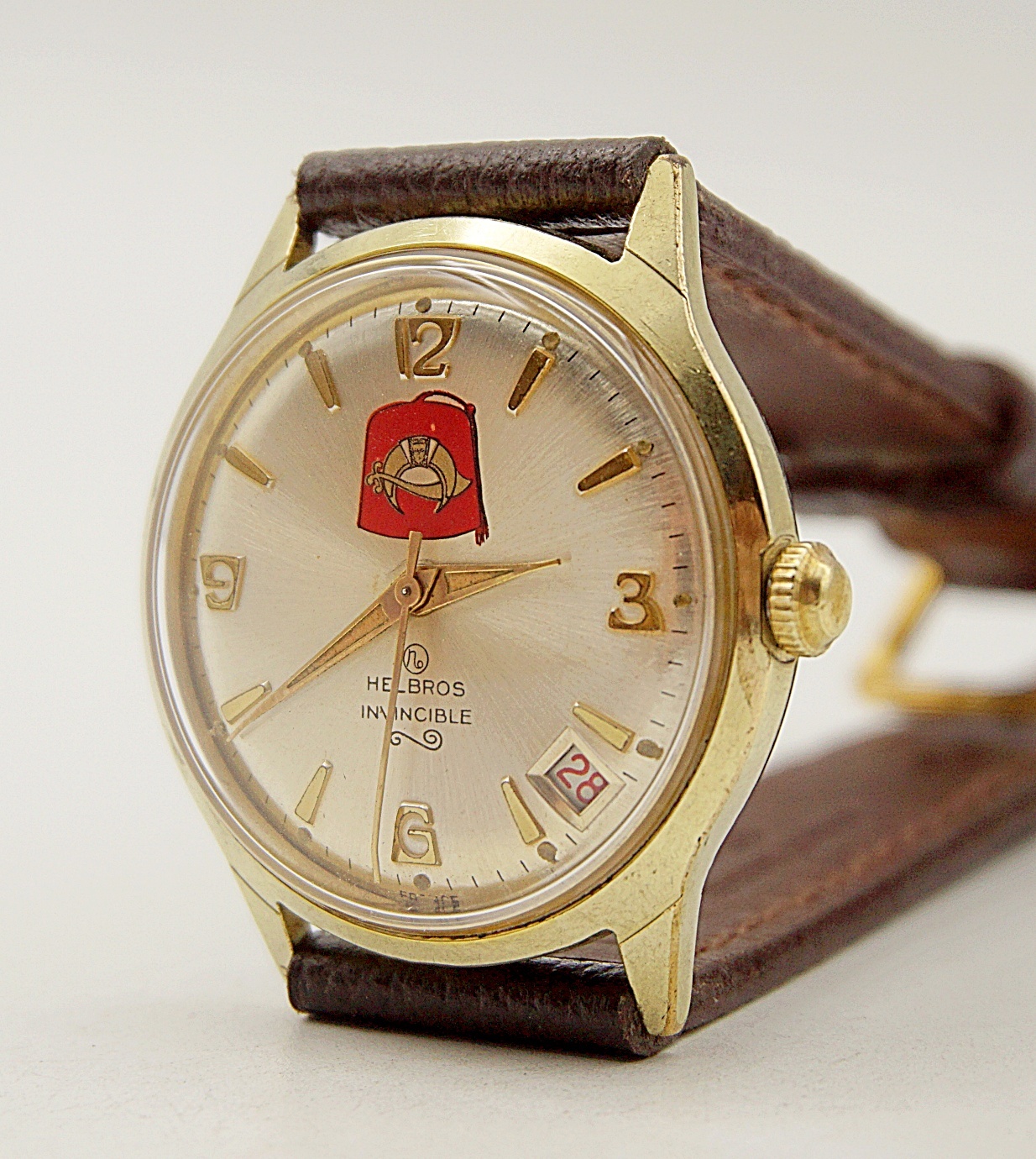 นาฬิกาเก่า HELBROS ไขลาน