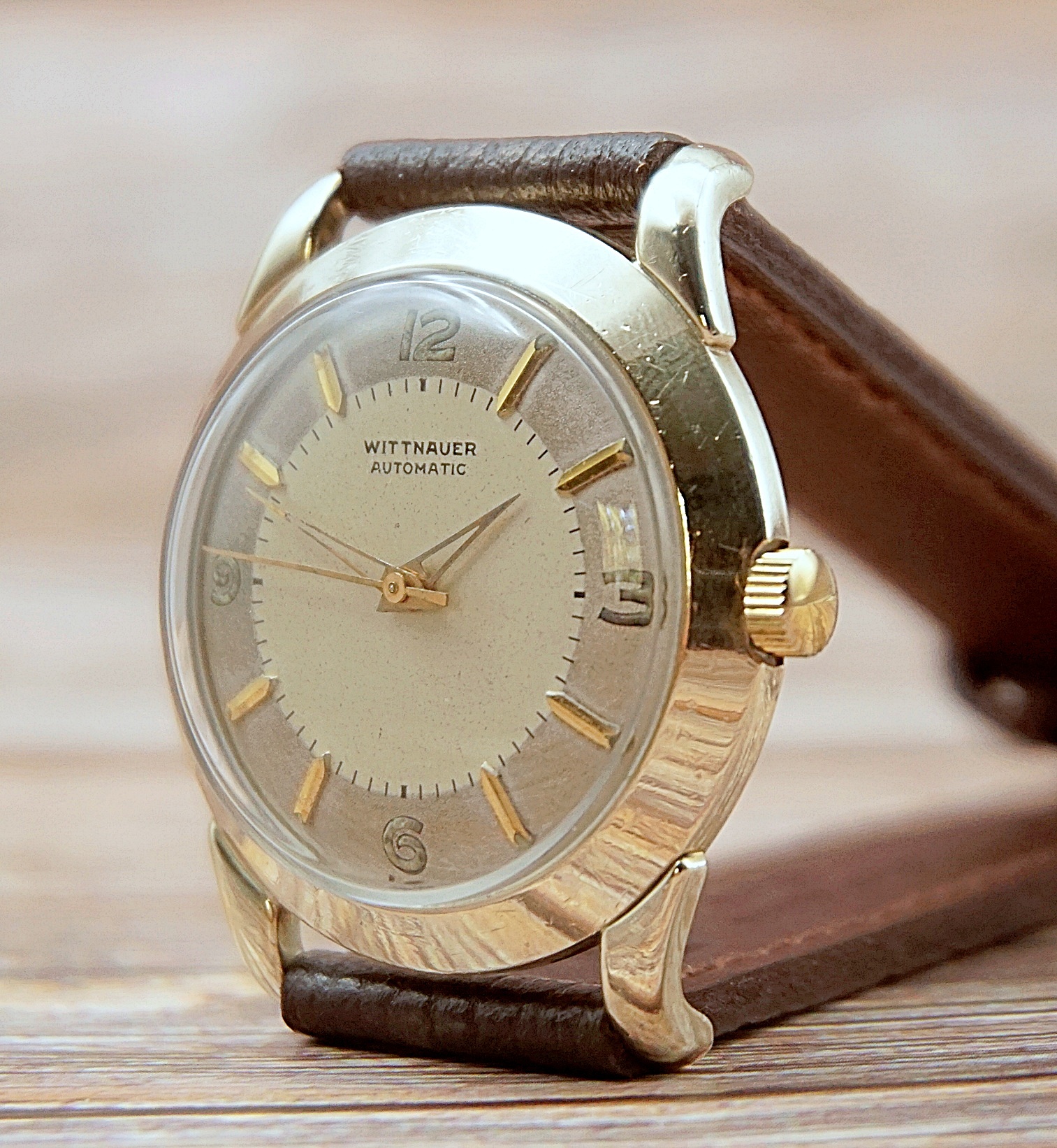 นาฬิกาเก่า WITTNAUER BY LONGINES ออโตเมติก