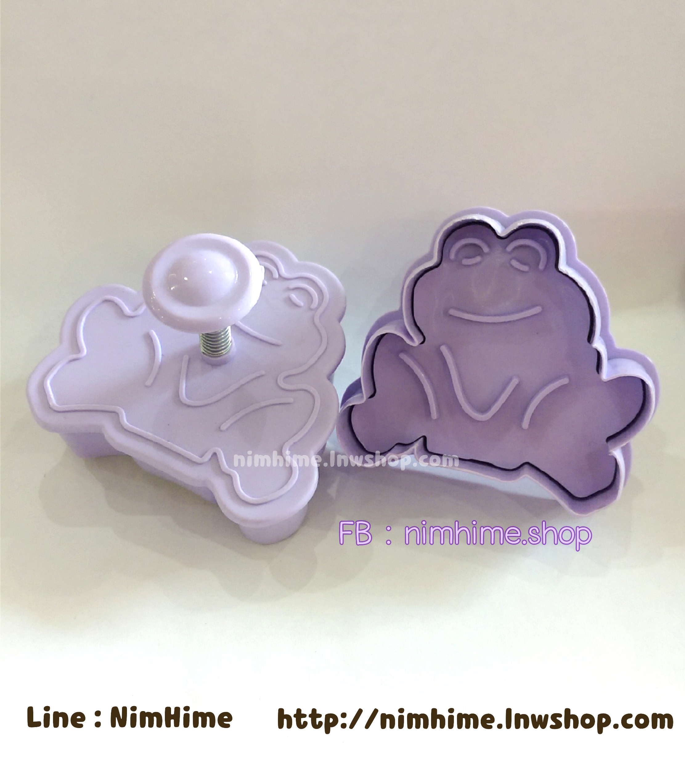 แม่พิมพ์กดขนมปัง แซนวิส ลายกบ