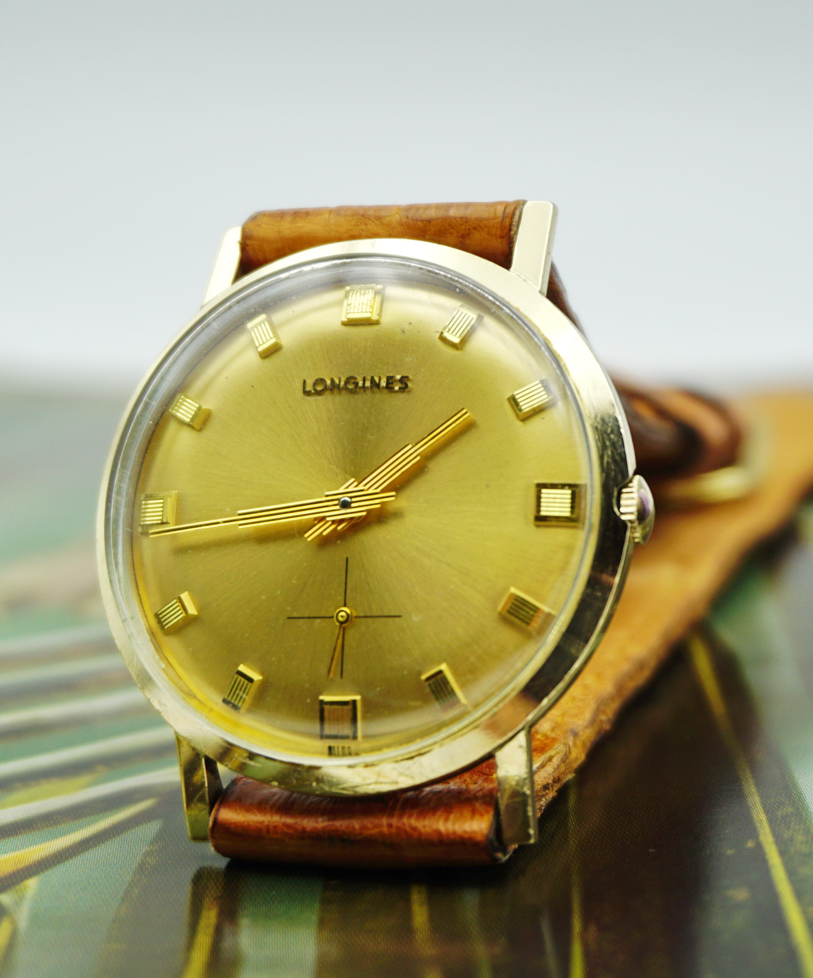 นาฬิกาเก่า LONGINES ไขลานสองเข็มครึ่ง