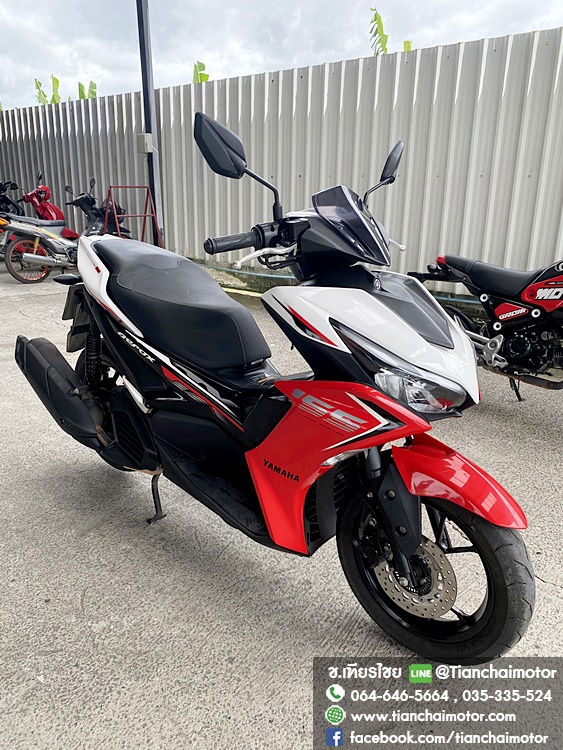 ★ดาวน์2,000★AEROX ปี66 เครื่องเดิมๆ วิ่งน้อย เครื่องแน่นๆ ประหยัดน้ำมัน ศูนย์ดี ชุดสีสวยรอบคัน ราคา 55,900