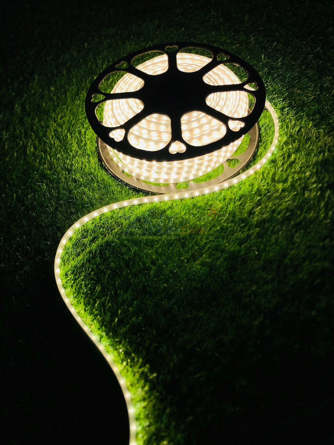 ไฟเส้นโซล่าเซลล์ รุ่น MD-SOLAR-SL10M / 20M / 30M / 50M (แสงเหลืองวอมไวท์)