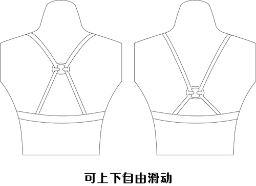 พลาสติกไขว้สายเสื้อใน มี 3 สี ใส, เนื้อ, ดำ ช่วยซ่อนสายเสื้อในเวลาใส่เสื้อกล้าม สายเดี่ยวได้ดี กันสายเลื่อนไปมา ราคาอันละ 29 บาท