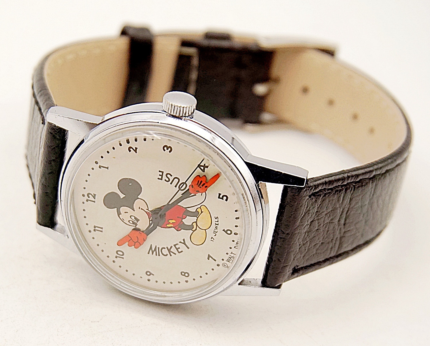 นาฬิกาเก่า MICKEY MOUSE ไขลาน