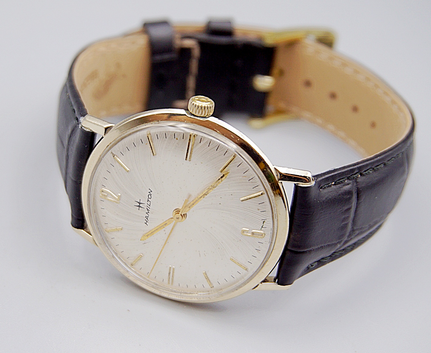 นาฬิกาเก่า HAMILTON ไขลาน