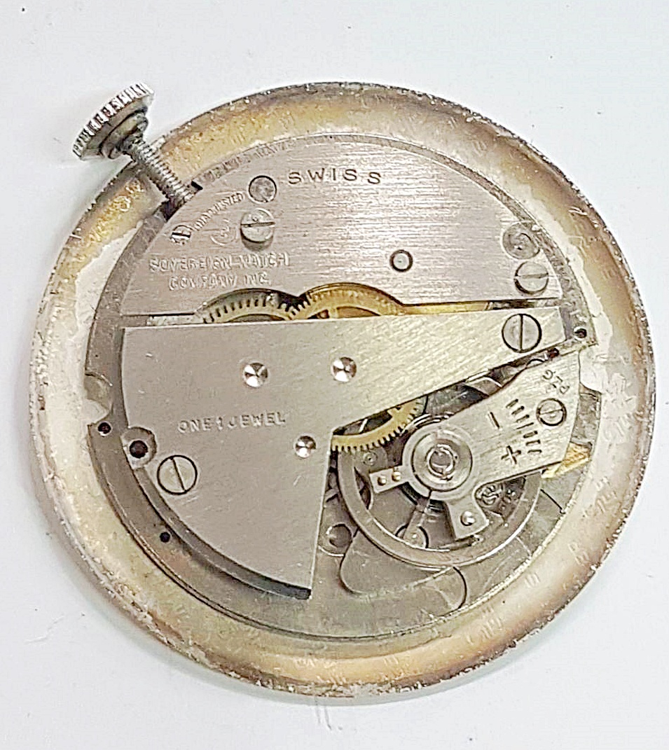 นาฬิกาเก่า SOVEREIGN ไขลาน