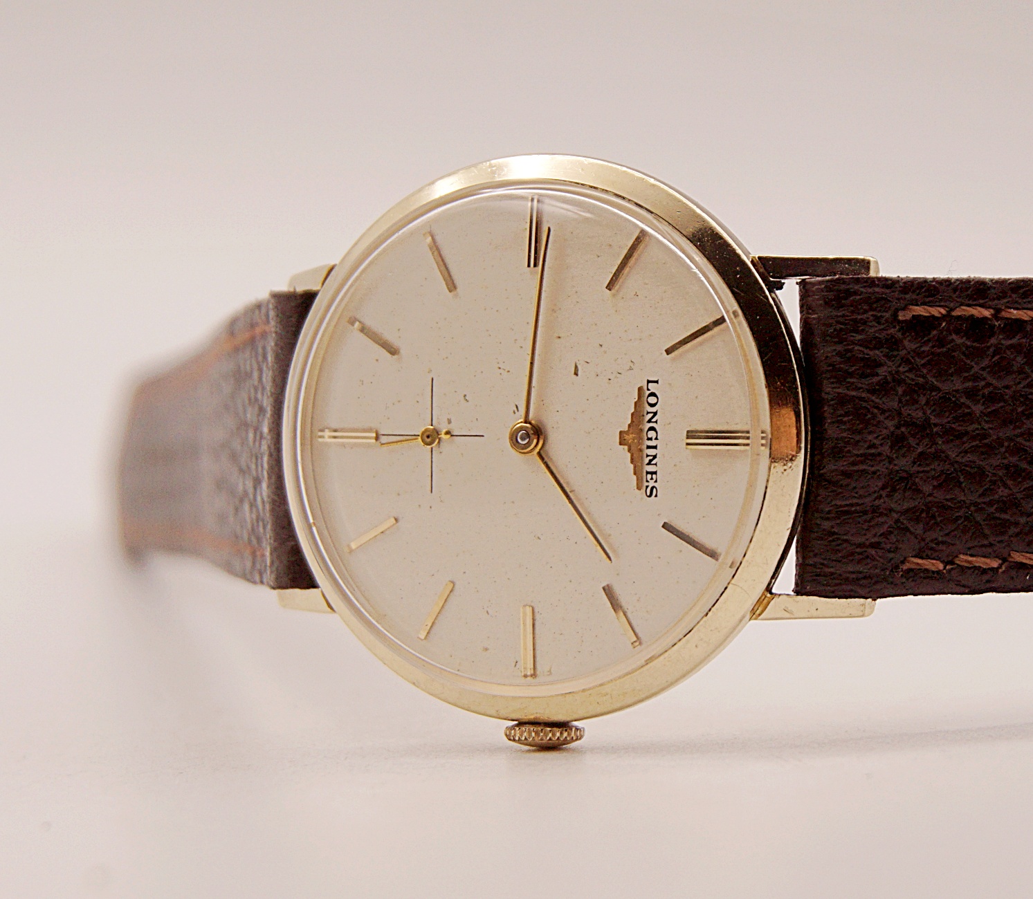 นาฬิกาเก่า LONGINES ไขลานสองเข็มครึ่ง