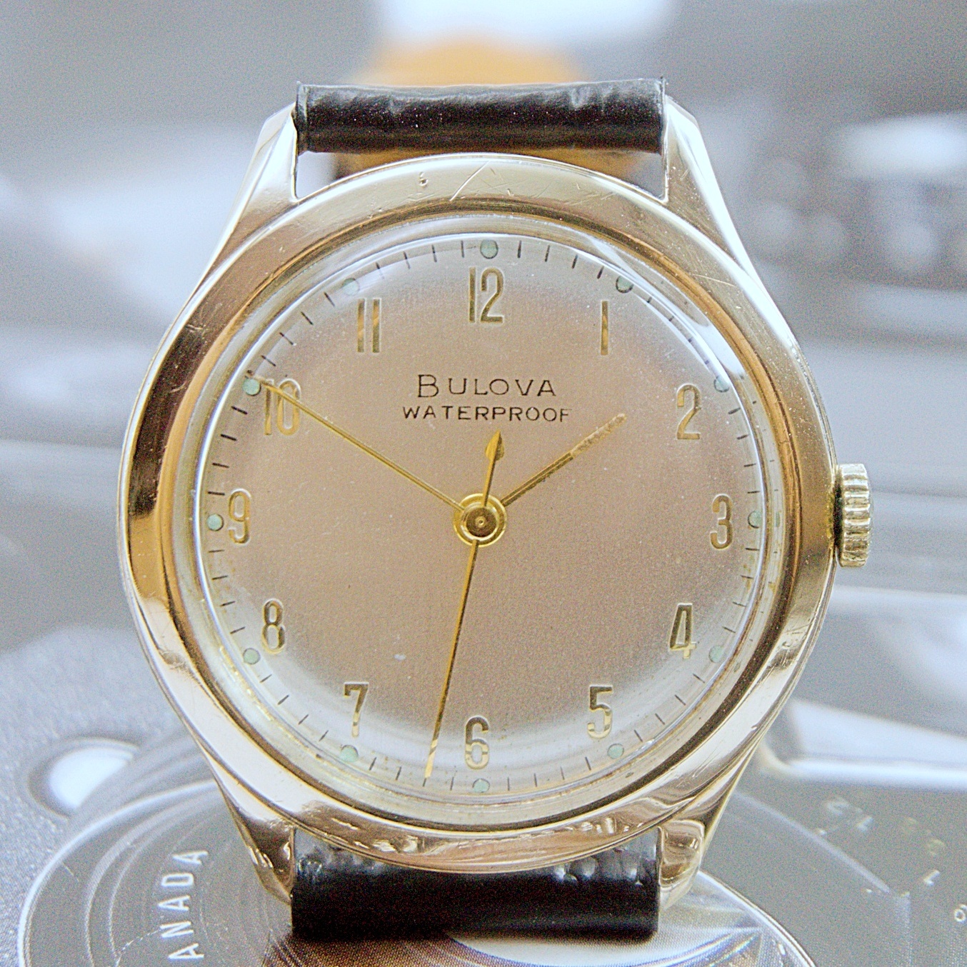 นาฬิกาเก่า BULOVA ไขลาน