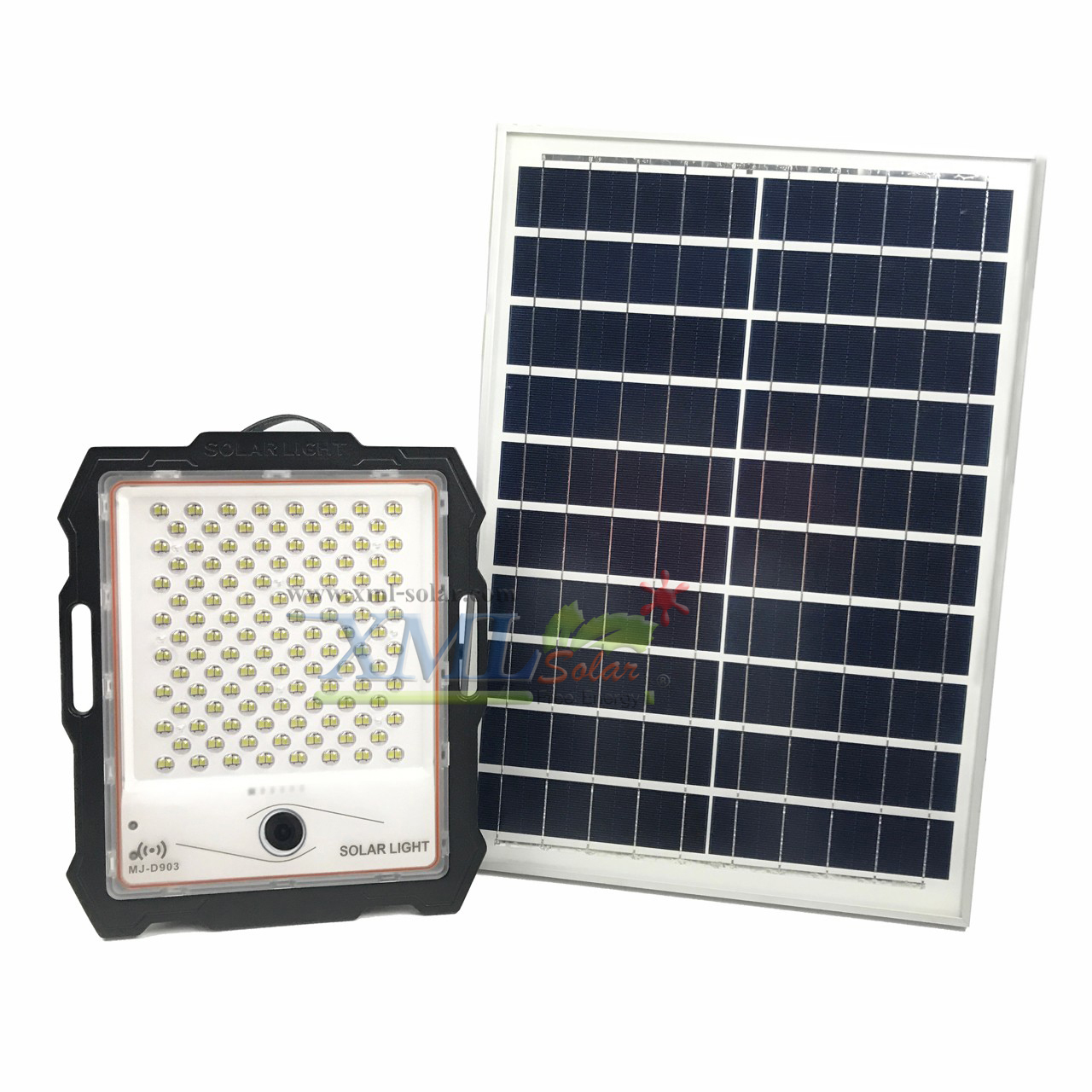 ไฟสปอตไลท์โซล่าเซลล์ 300 W. รุ่น Smart IOT With CCTV Camera (เเสง : ขาว)