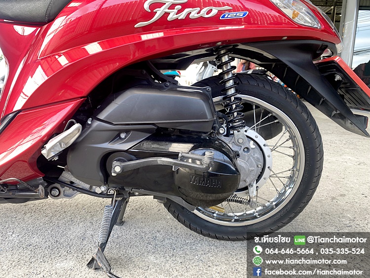 ★ดาวน์3,500★FINO ปี66 สีแดงสุดฮิต วิ่งเพียง 9000 กิโล ชุดสีสวยรอบคัน เครื่องเดิมดี เครื่องดี ศูนย์ดี ประหยัดน้ำมัน ราคา 40,900