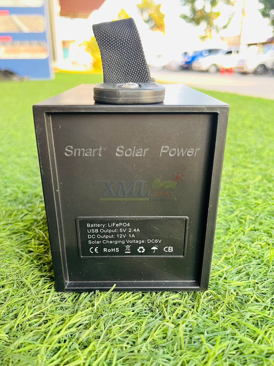 ชุดไฟโซล่าเซลล์อเนกประสงค์ ชุดนอนนา 100W 12000mAh (แสง : ขาว)