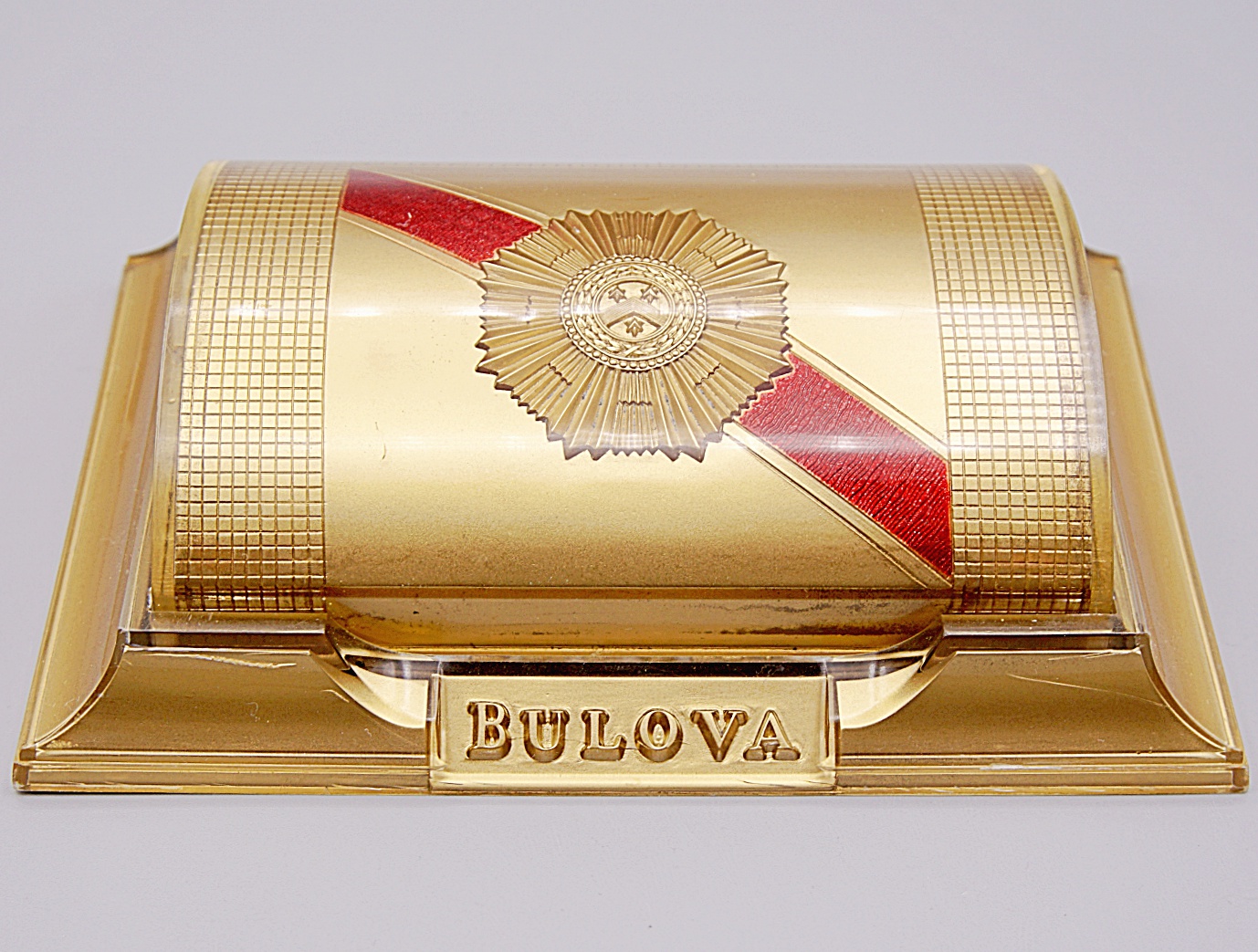 นาฬิกาเก่า BULOVA ไขลานสองเข็มครึ่ง พร้อมกล่อง