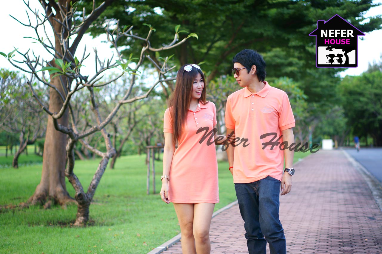 เสื้อโปโลคู่ ชุดคู่