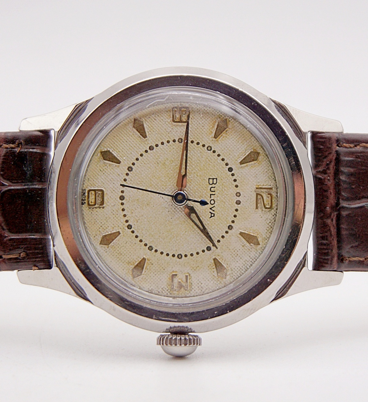 นาฬิกาเก่า BULOVA ไขลาน