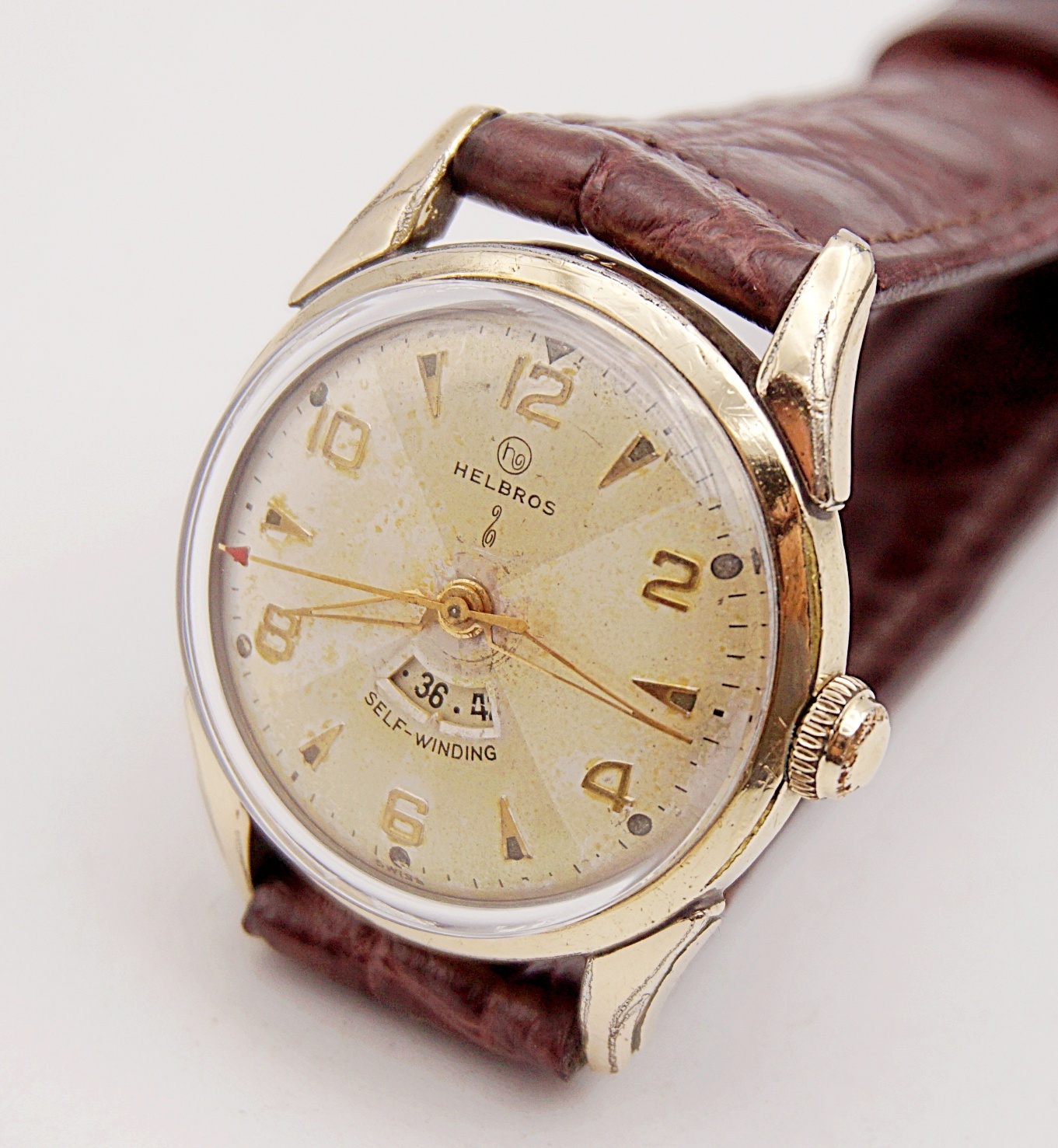 นาฬิกาเก่า HELBROS ออโตเมติก