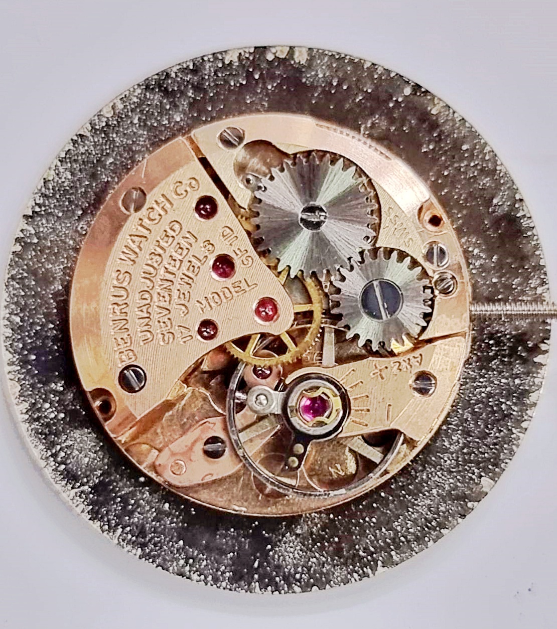 นาฬิกาเก่า BENRUS ไขลาน