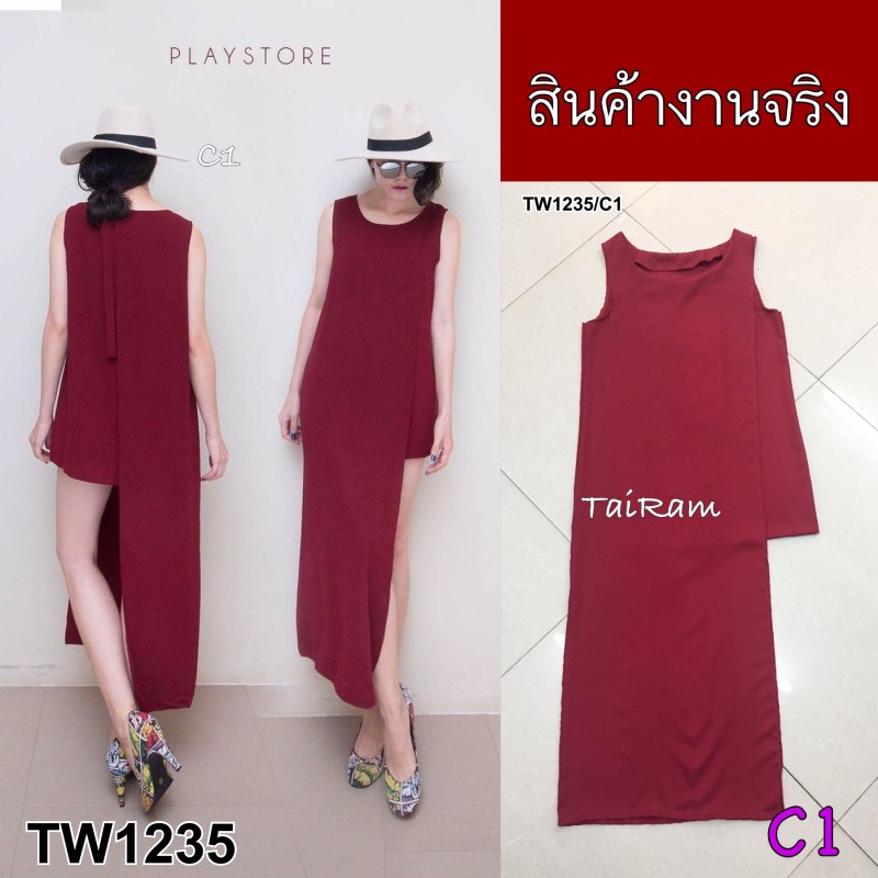 เสื้อตัวยาว ใส่ได้หลายแบบค่า จะใส่แบบเป็นเสื้อแล้วใส่ทับในกางเกงปล่อยชาย หรือจะใส่เป็นเดรสก้อได้ ทรงผ่าข้างใส่แล้วซ่อนรูปค่ะ เนื้อผ้าโฟร์เวย์