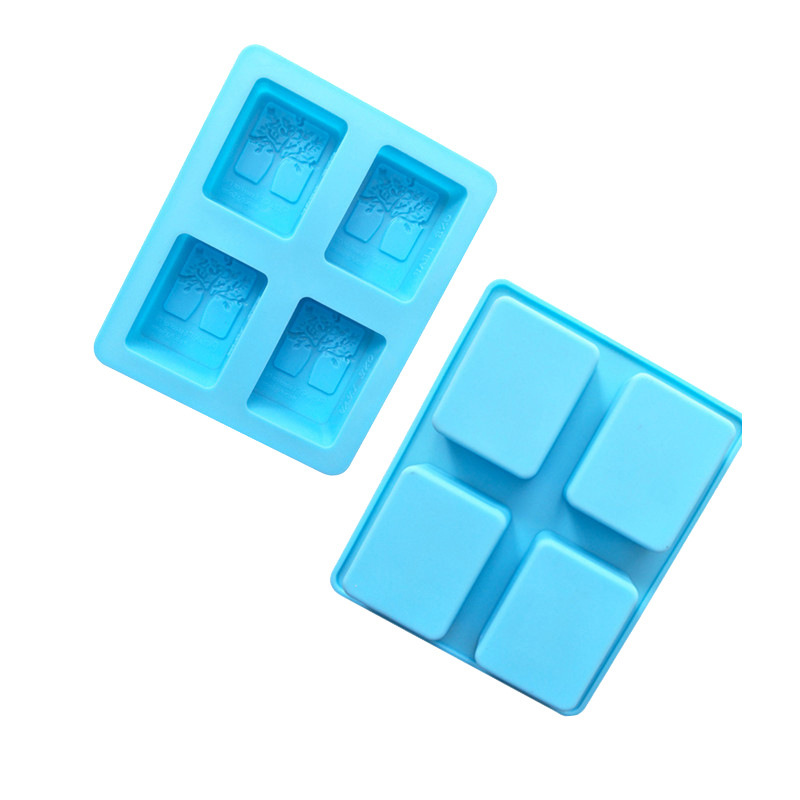 แม่พิมพ์ซิลิโคน พิมพ์สบู่ พิมพ์วุ้น พิมพ์ขนม รูปต้นไม้ (น้ำหนักสบู่ : 110 G.)