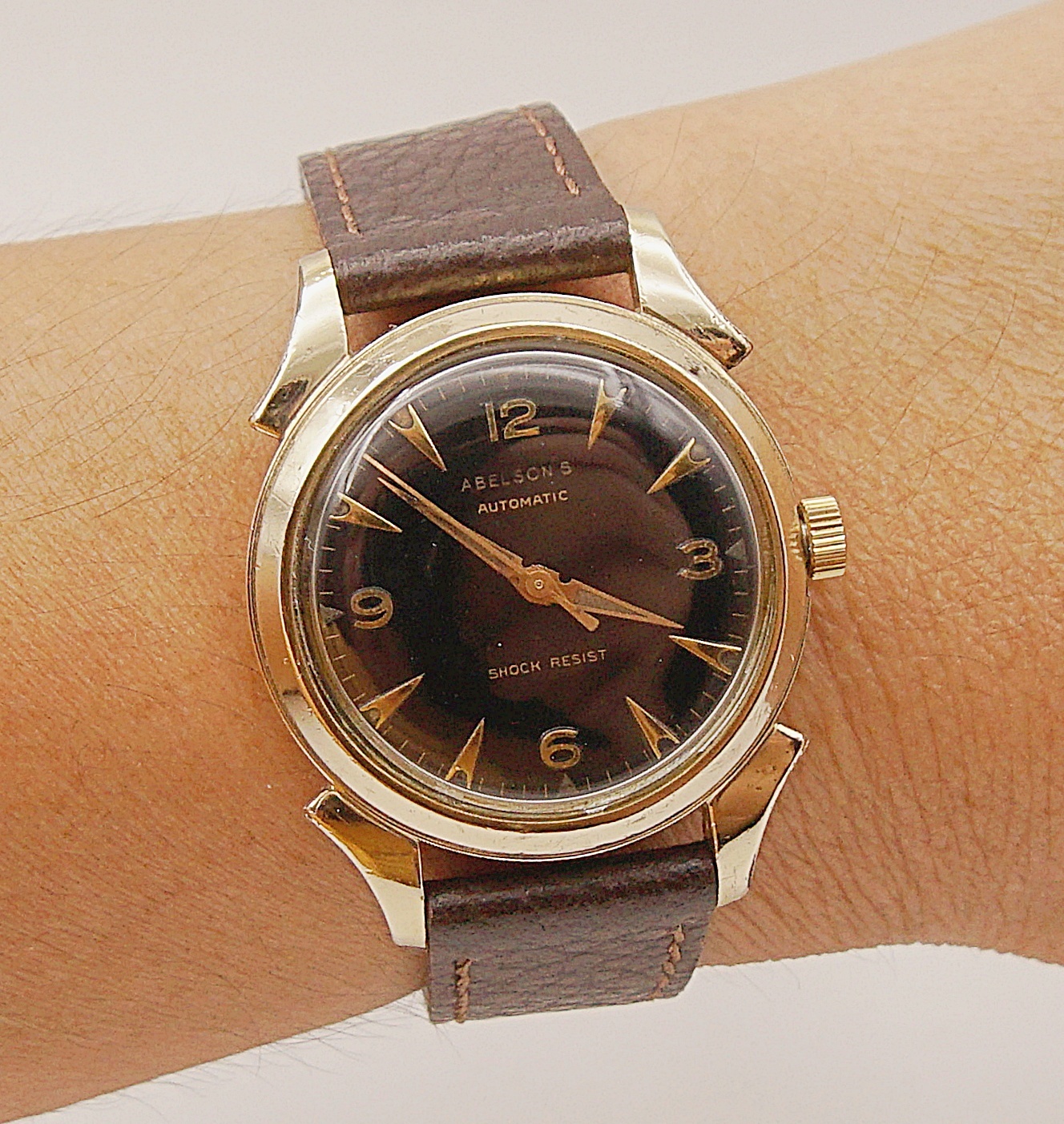 นาฬิกาเก่า ABELSON'S ออโตเมติก
