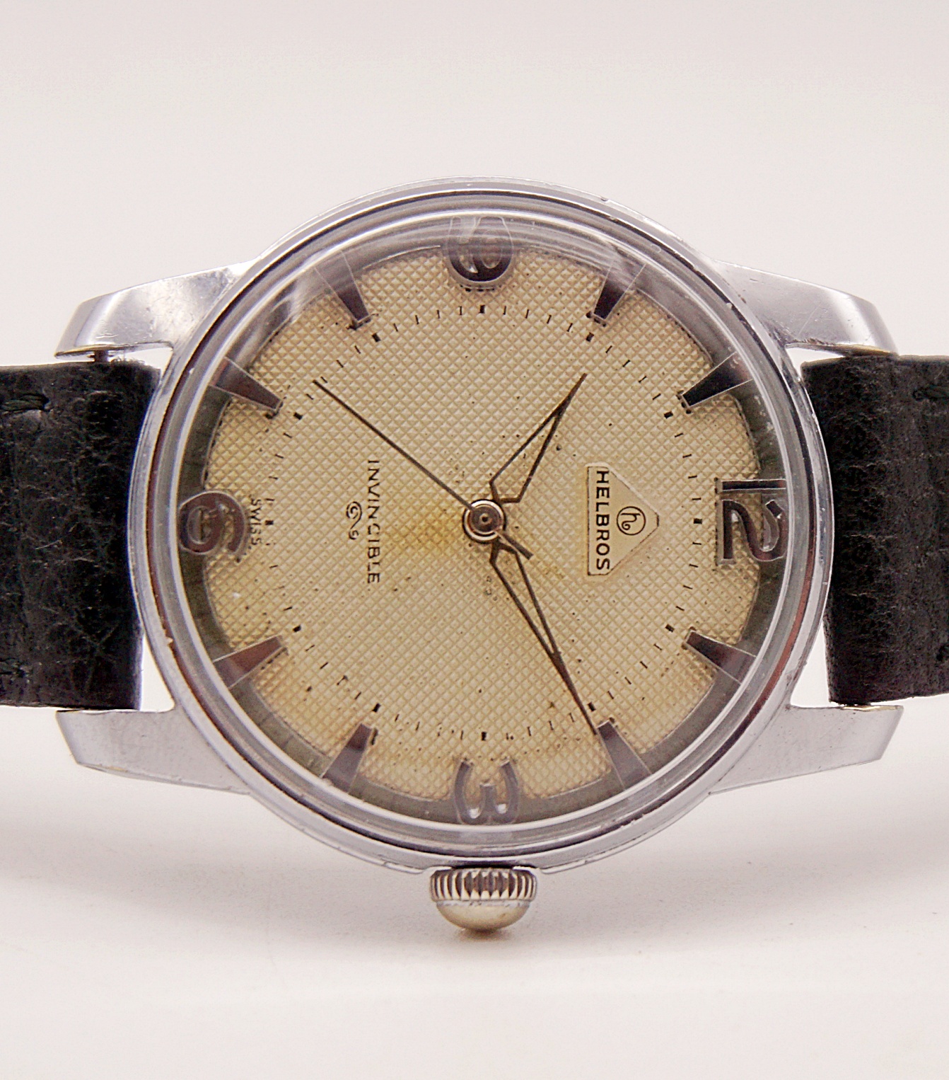 นาฬิกาเก่า HELBROS ไขลาน