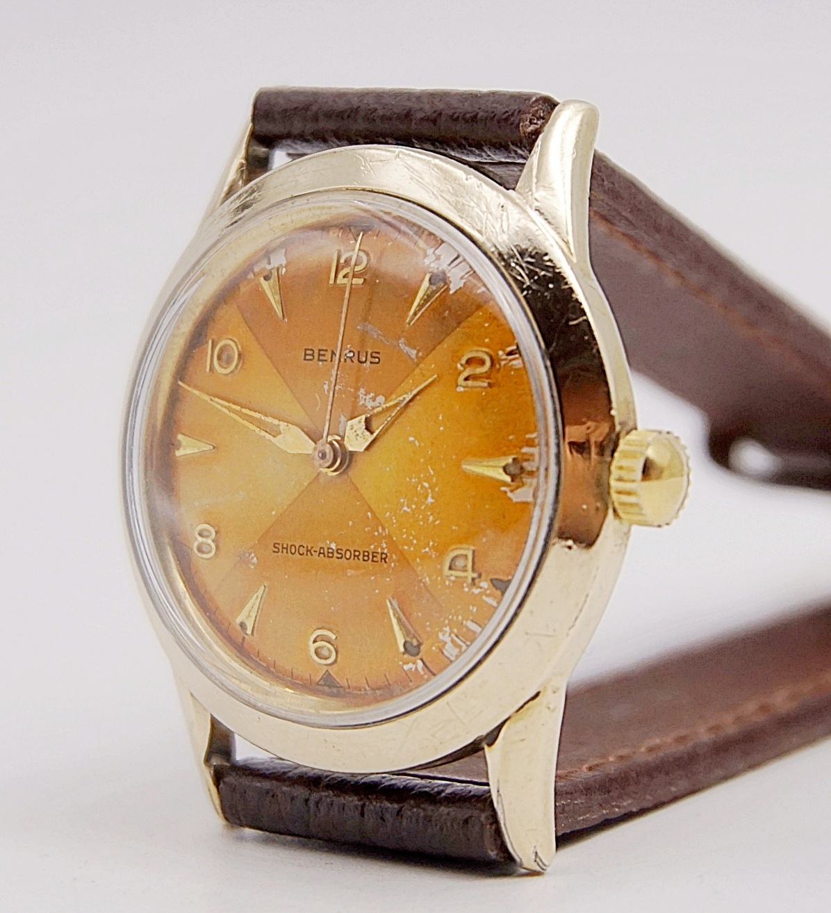 นาฬิกาเก่า BENRUS ไขลาน