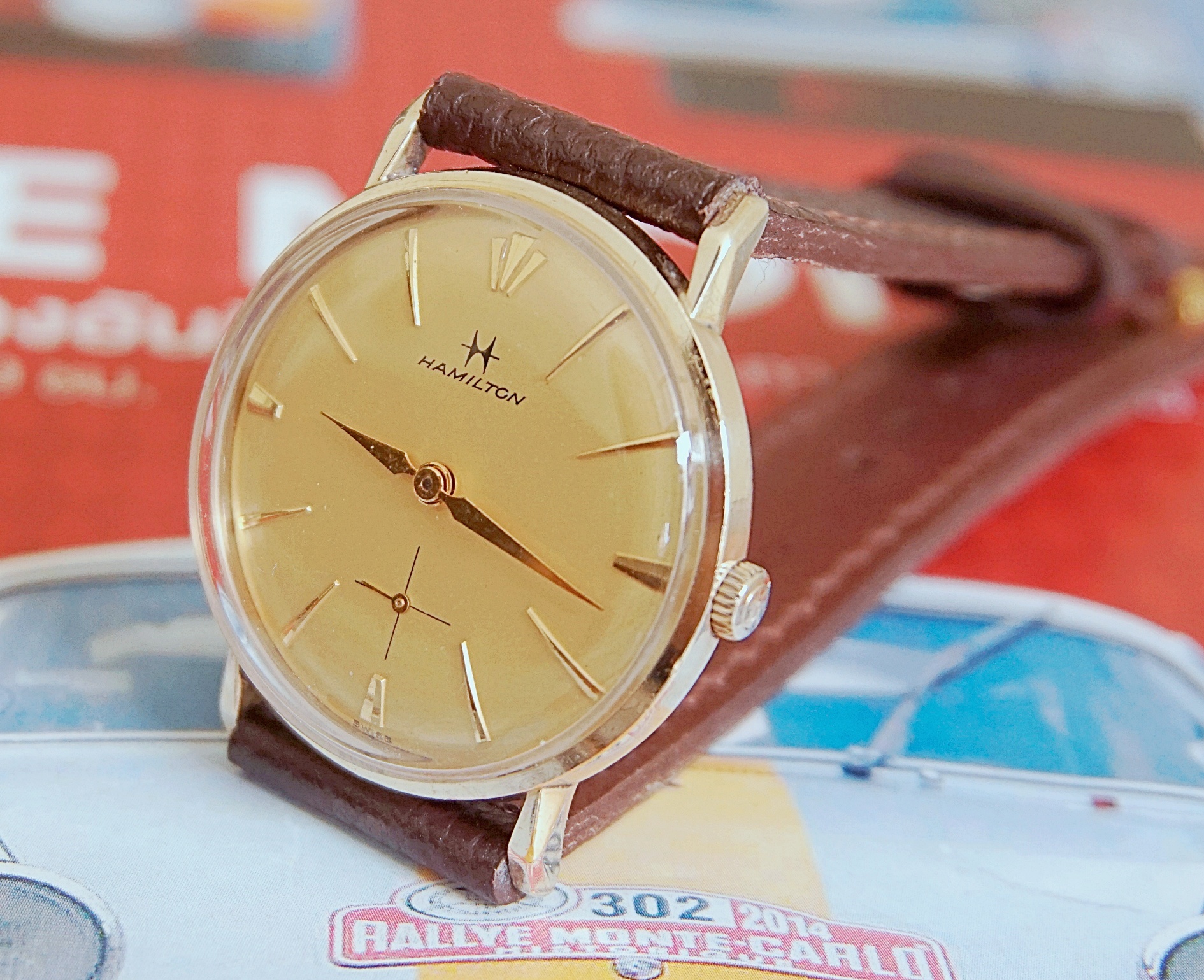 นาฬิกาเก่า HAMILTON ไขลาน