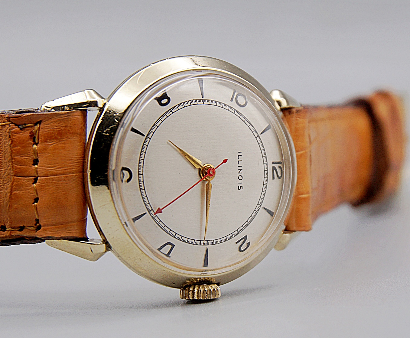 นาฬิกาเก่า ILLINOIS ออโตเมติก