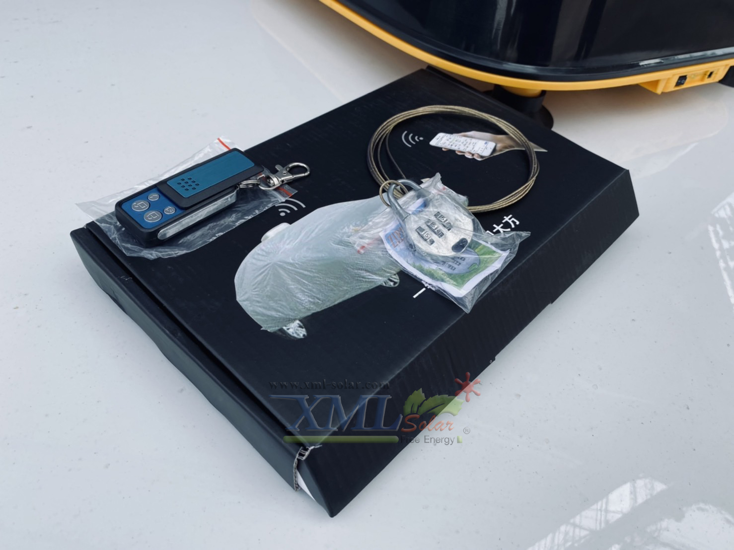 ชุดผ้าคลุมรถยนต์โซล่าเซลล์ ไซต์ YXL สำหรับรถตู้ ขนาดใหญ่