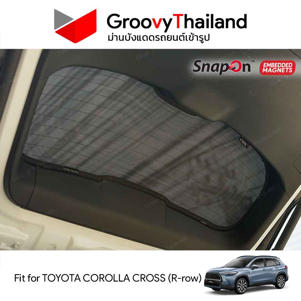 ม่านหลัง TOYOTA COROLLA CROSS R-row (1 pcs)