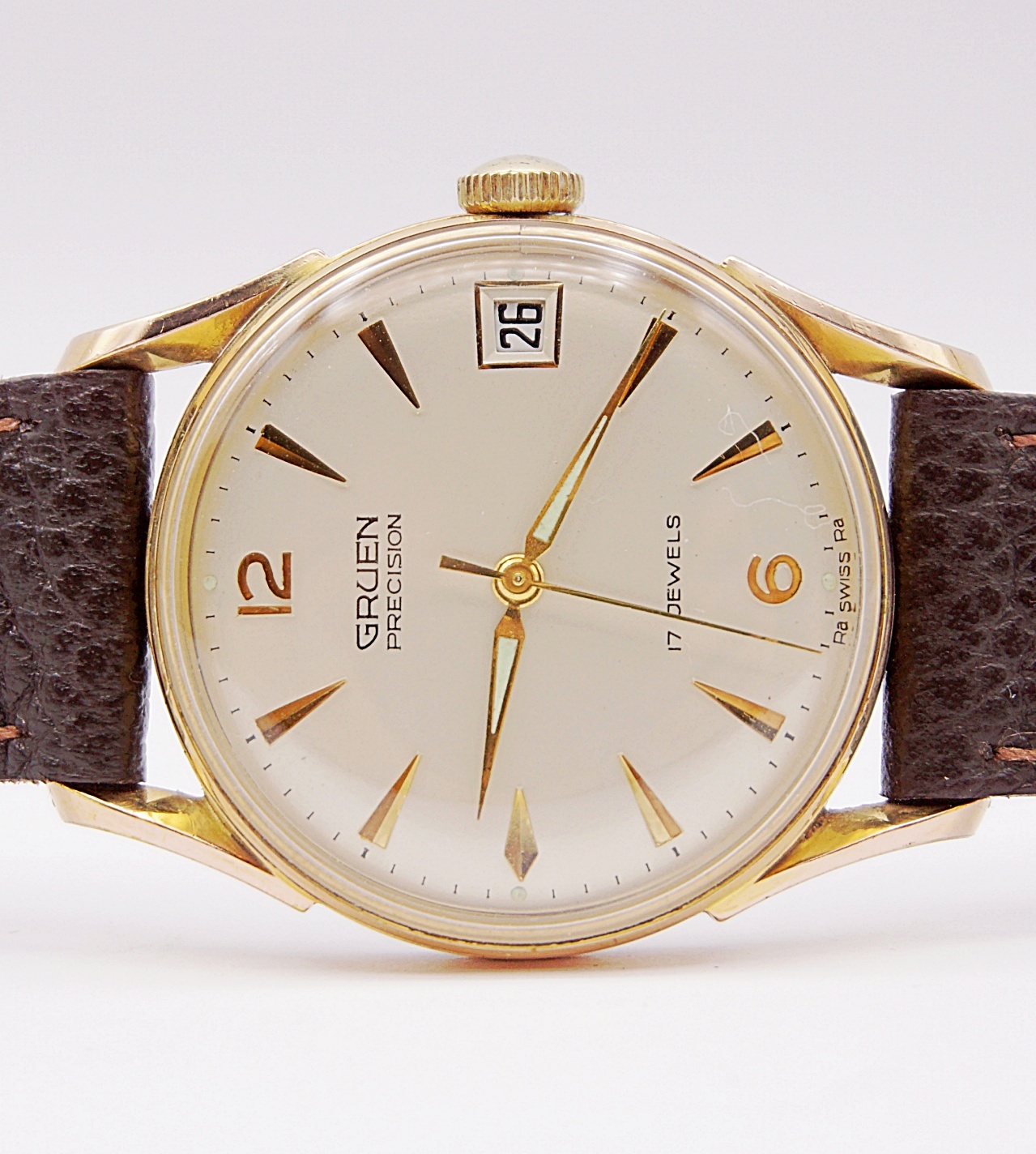 นาฬิกาเก่า GRUEN ไขลาน