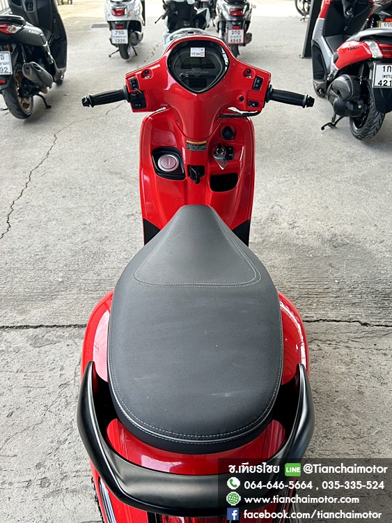 ★ฟรีดาวน์★GRAND FILANO ปี67 วิ่งเพียง 6000 กิโล สภาพเหมือรถใหม่ เครื่องเดิมแน่น เครื่องดี ศูนย์ดี ราคา 57,500