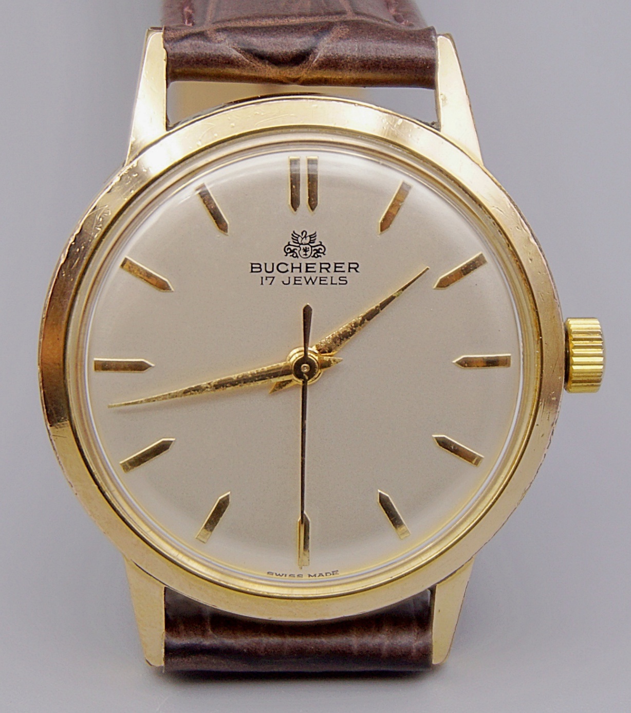 นาฬิกาเก่า BUCHERER ไขลาน