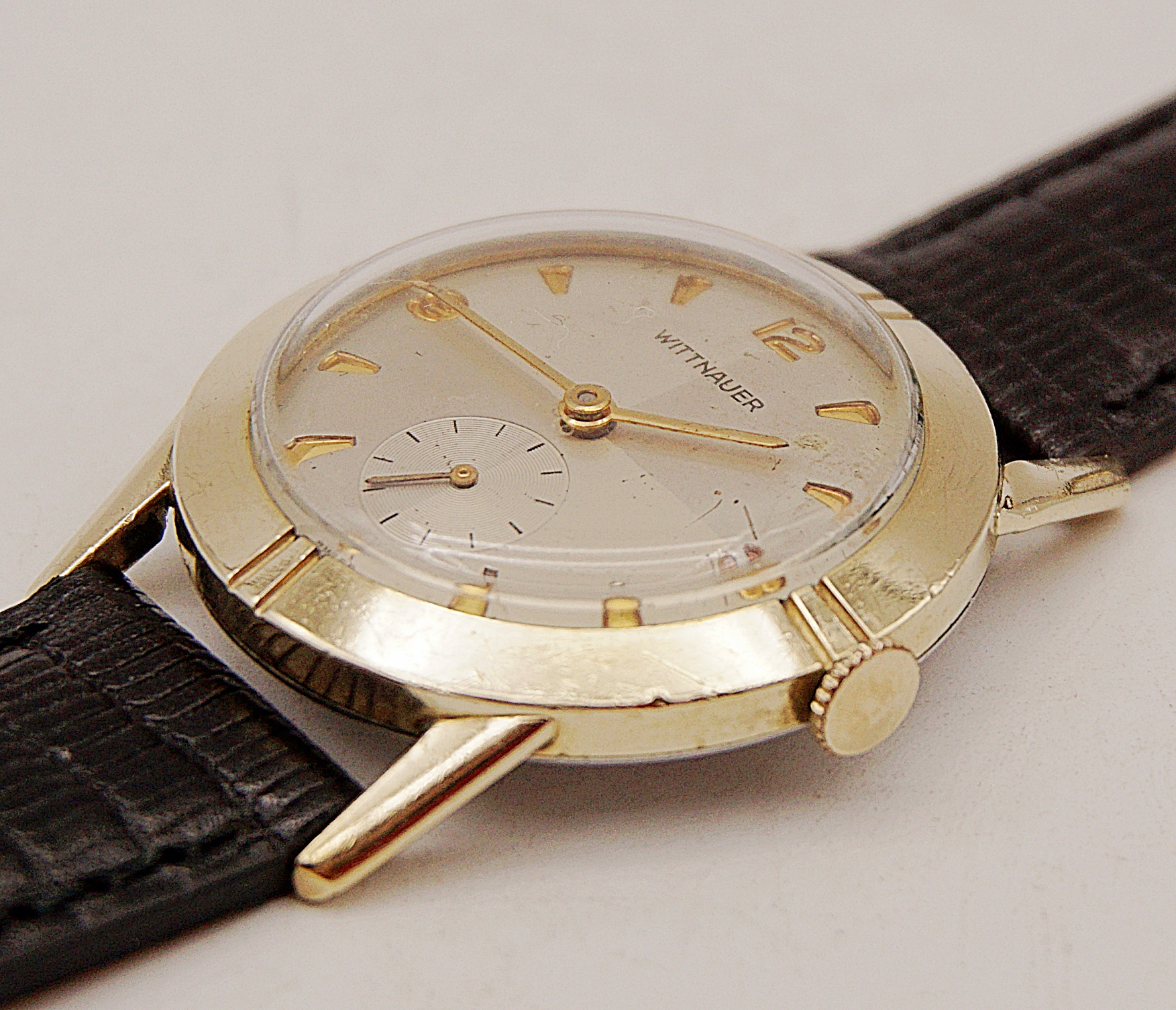 นาฬิกาเก่า WITTNAUER BY LONGINES ไขลาน