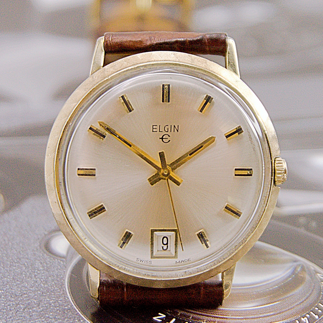 นาฬิกาเก่า ELGIN ไขลาน