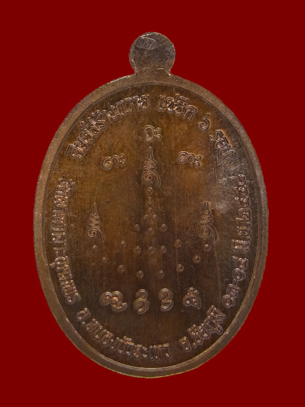 เหรียญสรงน้ำ หลวงปู่จื่อ ปี2558