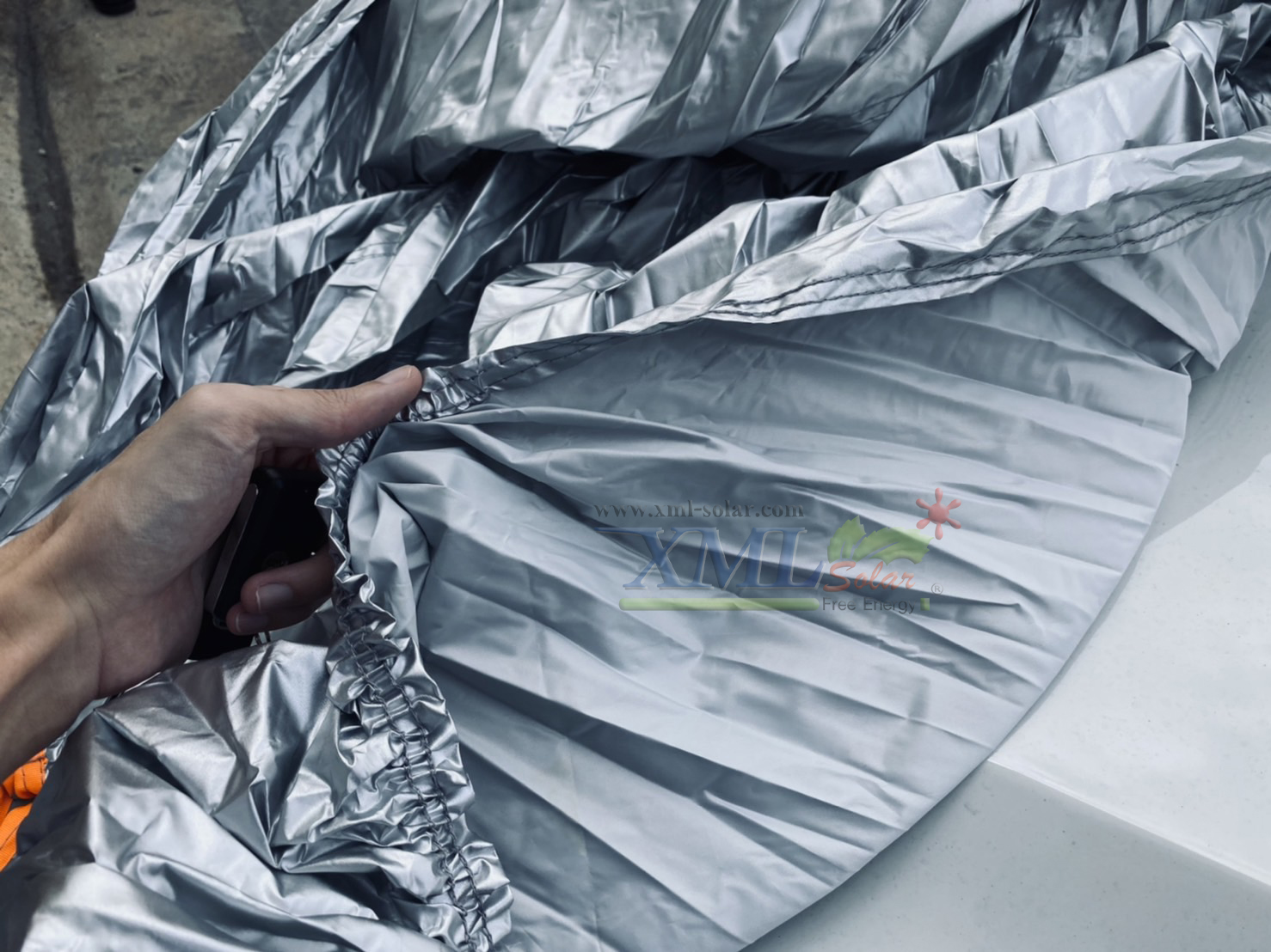 ชุดผ้าคลุมรถยนต์โซล่าเซลล์ ไซต์ YXL สำหรับรถตู้ ขนาดใหญ่