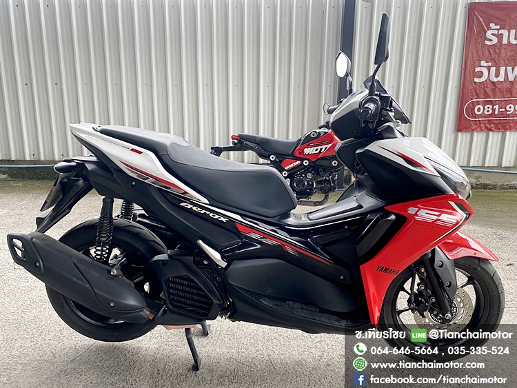 ★ดาวน์2,000★AEROX ปี66 เครื่องเดิมๆ วิ่งน้อย เครื่องแน่นๆ ประหยัดน้ำมัน ศูนย์ดี ชุดสีสวยรอบคัน ราคา 55,900