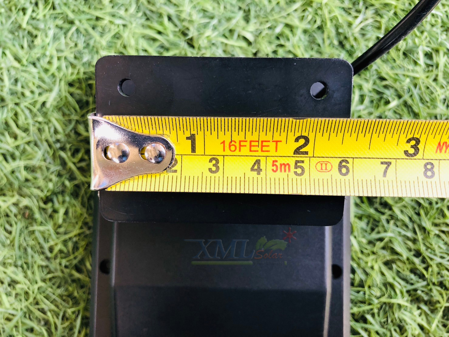 โคมไฟโซล่าเซลล์ ติดเพดาน รุ่นโคมวินเทจ 150 Lumen (แสง เหลืองวอมไวท์)