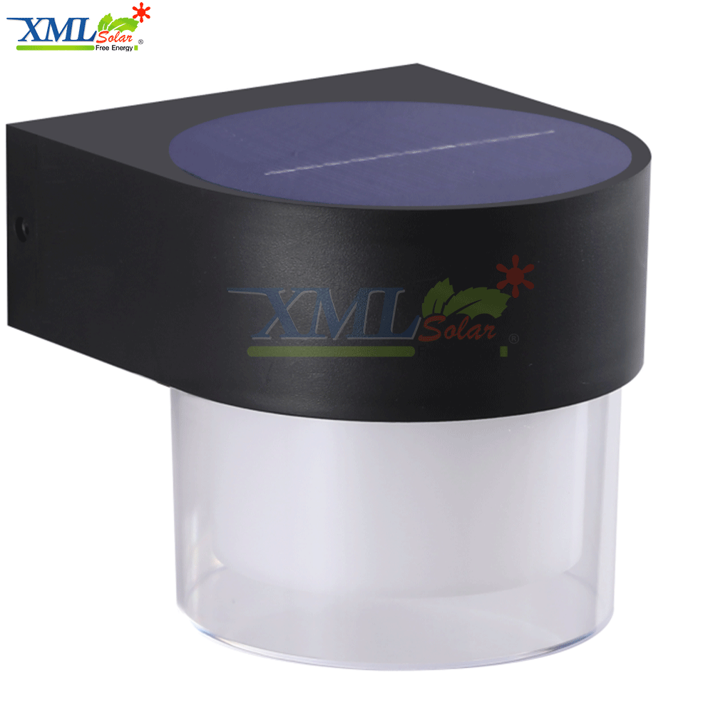 โคมไฟติดผนังโซล่าเซลล์ รุ่น XML-LSXML-168A