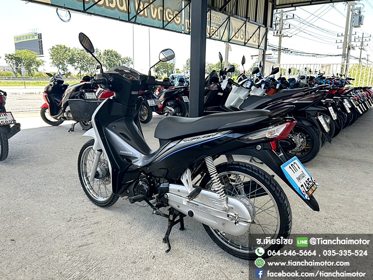 ★ฟรีดาวน์★WAVE110I ปี66 สีเทา สตาร์ทมือ ชุดสีสวยรอบคัน เครื่องแน่น เดิมๆ ประหยัด ทนทาน เครื่องดี ศูนย์ดี ราคา 36,500